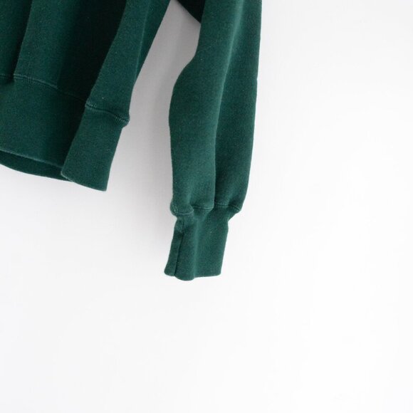 VTG '90S Signet Sportswear Hunter Green Embroidered Law Office Crew Neck Sweater - Picture 7 of 14